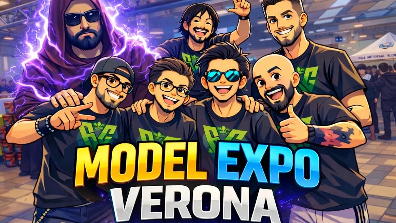 MODEL EXPO VERONA: QUESTA VOLTA L’ABBIAMO FATTA GROSSA 😳