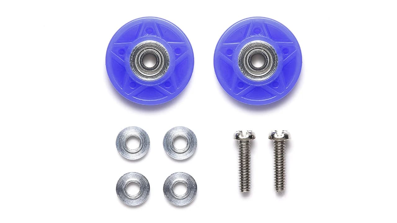 Rulli 13 mm in plastica blu con cuscinetto: le nuove Tamiya 15551 (e quando hanno senso)