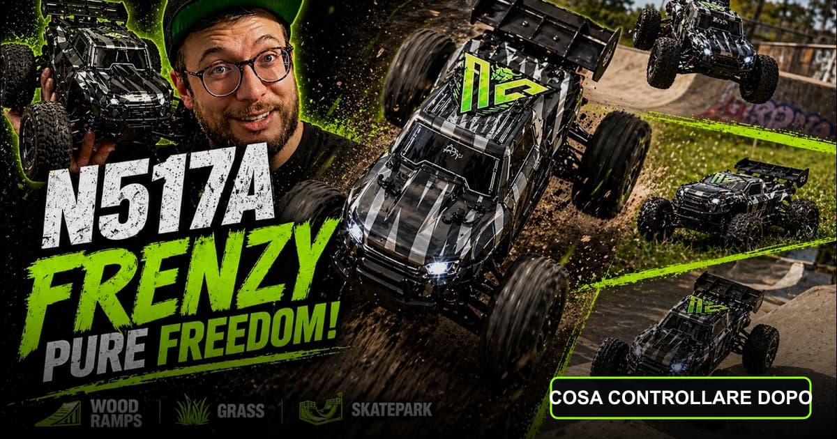 N517A Frenzy dopo salti e prato: i controlli da fare prima di cambiare il setup