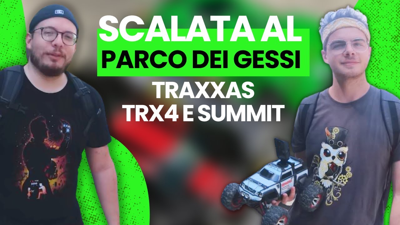 RC SCALER CRAWLER | SCALATA AL PARCO DEI GESSI | TRX4 E SUMMIT