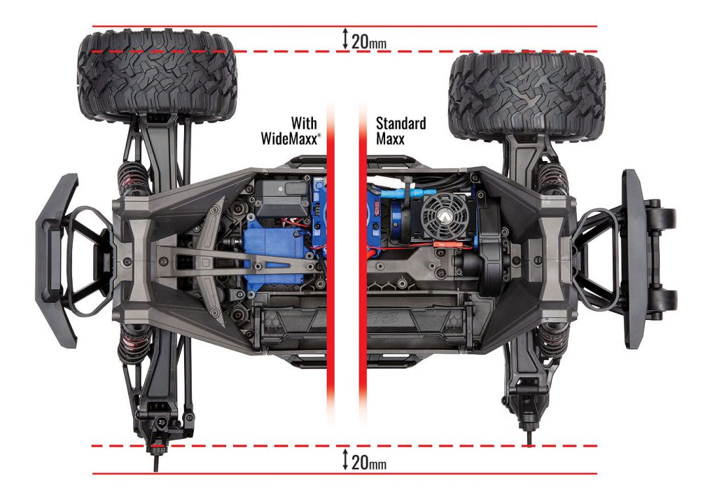 traxxas wide maxx