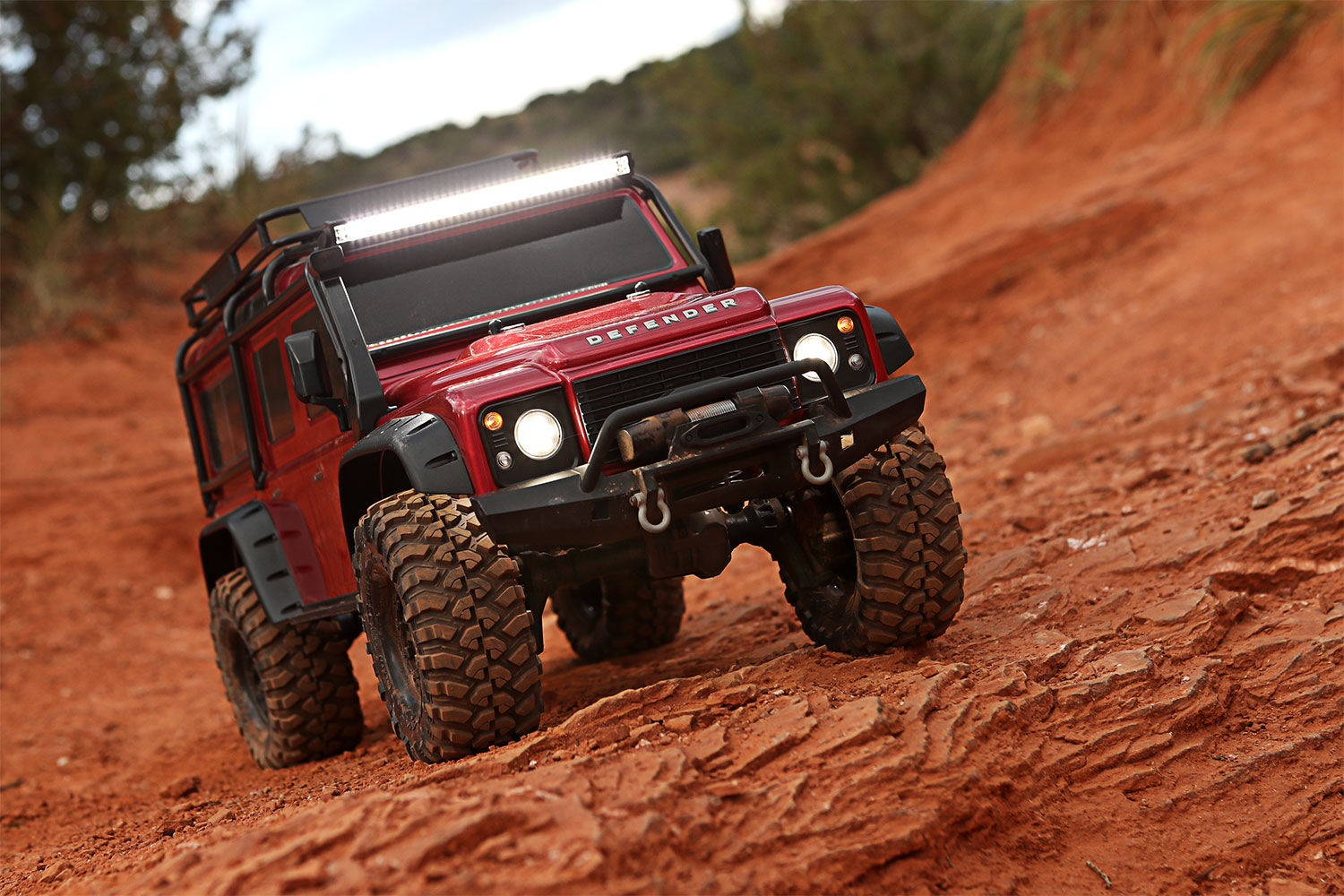 traxxas trx4 in movimento